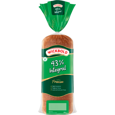 PÃO WICKBOLD 43% INTEGRAL 450G