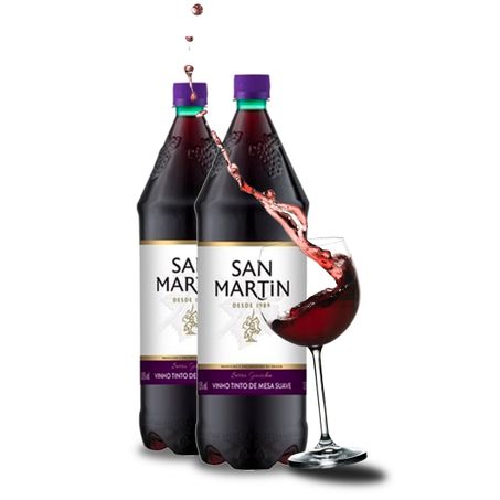 VINHO SAN MARTIN TINTO SUAVE MESA 1.9L