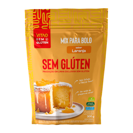 Mistura Bolo Laranja Vitao 300g