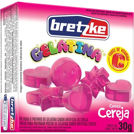 Gelatina Bretzke 30g - Cereja