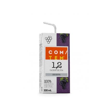 Suco com/tem uva tp 200ml