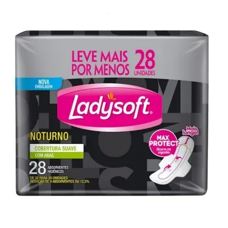 ABS LADYSOFT C/ABAS SUAVE NOTURNO 28UN (103061)