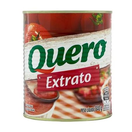 Extrato de tomate quero lata 840g