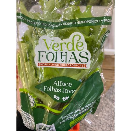 ALFACE VERDE FOLHAS HIDROP UN MIX