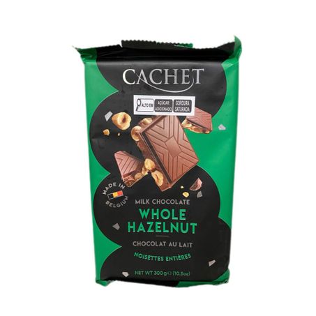 Chocolate belga ao leite com avela 300g