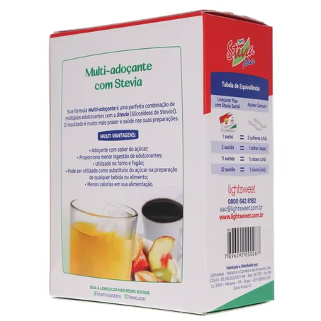 ADOÇANTE LOWÇÚCAR STEVIA PLUS C/50UN 25G 360-22