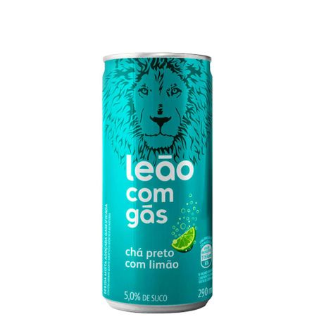 Chá Preto com Limão Leão com Gás 290ml