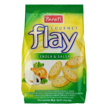 SNACK DE CEREAIS CEBOLA & SALSA FLAY GOURMET