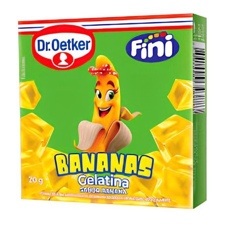 GELATINA DR. OETKER FINI BANANAS 20G