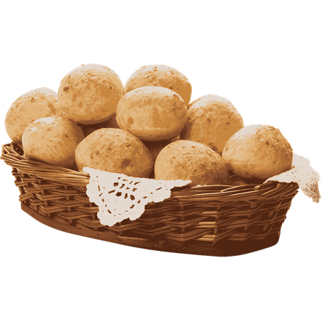 Pão de queijo tradicional lanche kg