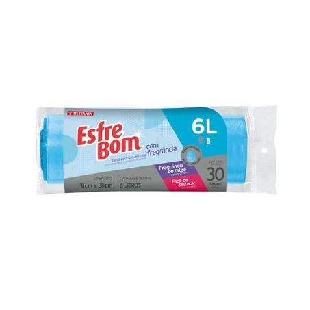 SACO LIXO BETTANIN ESFREBOM C/FRAGRANCIA 6L