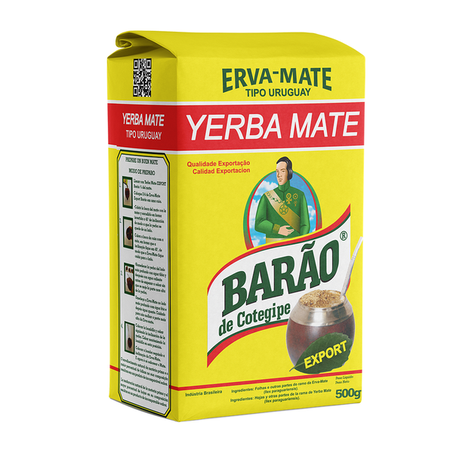 Erva mate barão export 500g