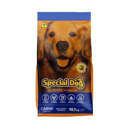 Ração Para Cães Special Dog Sabor Carne Embalagem 10.1KG