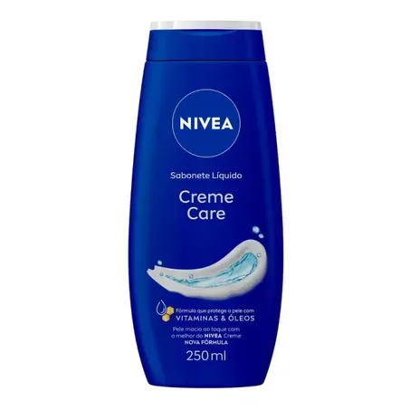 Sabonete Líquido Nivea Creme Care Frasco 250ml