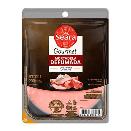 Mortadela defumada gourmet seara