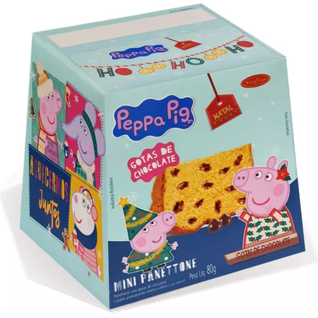 Mini panetone santa edwiges 80g peppa