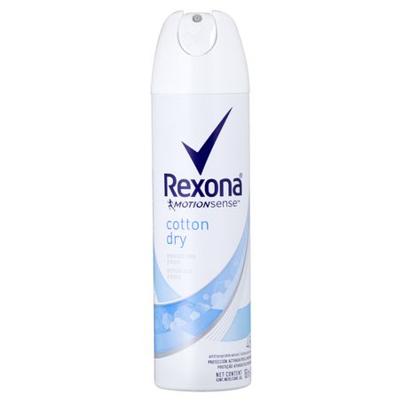 DESODORANTE AEROSSOL COTTON DRY REXONA MOTIONSENSE