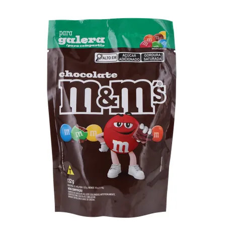 Confeitos M&ms Chococlate Ao Leite132g 360-0