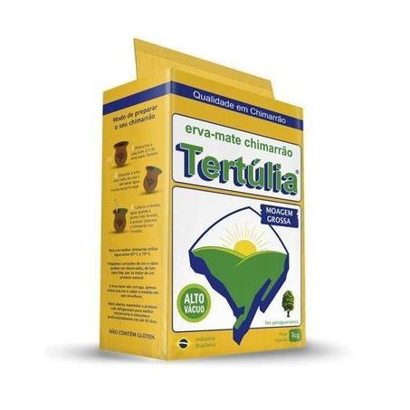 ERVA MATE TERTULIA 1KG MOIDA GROSSA