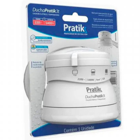 Chuveiro ducha pratik 3t 220v