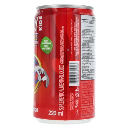 Bebida baly kids sonic morango 220ml 360-8