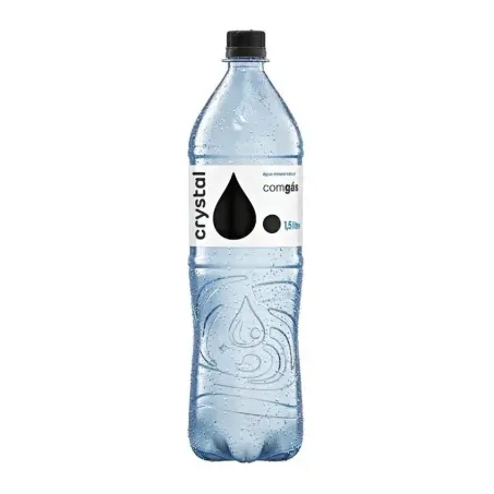 Agua Mineral Cristal Select 1.5l Com Gas
