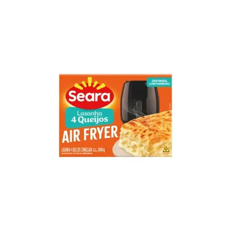 LASANHA SEARA  AIRFRYER 300G 4 QUEIJOS