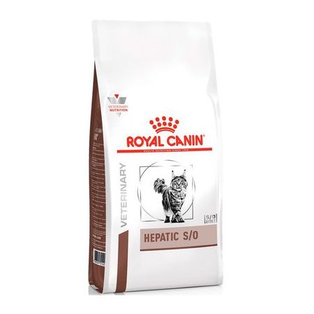 Ração Seca Royal Canin Veterinary Diet Hepatic para Gatos Adultos com Insuficiência Hepática Crônica  1,5Kg