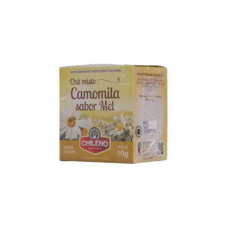 Chá Misto Chileno Camomila e Erva Mate Caixa com 10un - 10gr 360-5