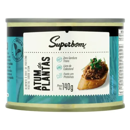 ATUM DE PLANTAS 140G - SUPERBOM