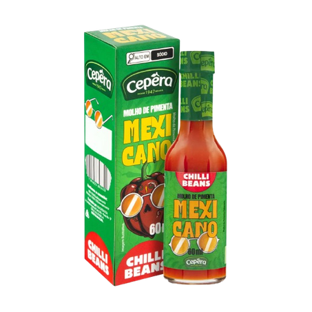 MOLHO CEPERA PIMENTA MEXICANO 60ML