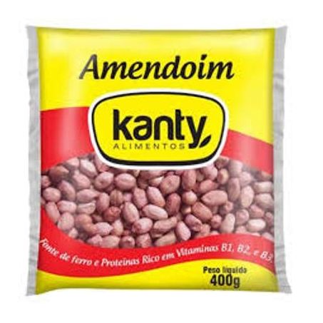 Amendoim kanty branco pacote 400g