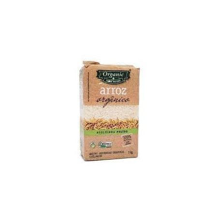 ARROZ ORGANIC AGULHA POLIDO 1KG