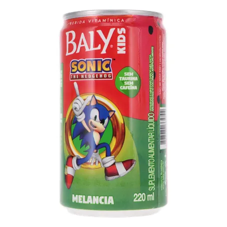 Suplemento Alimentar Líquido Melancia Zero Lactose Sonic Baly Kids Lata 220ml 360-2