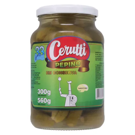 Pepino conserva cerutti 300g 360-0