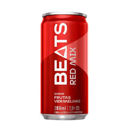BEBIDA MISTA SKOL BEATS LT 269ML RED MIX