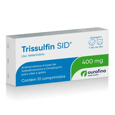 TRISSULFIN SID 400MG 10 COMP