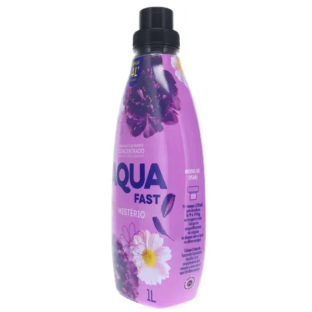 Amaciante de Roupas Concentrado Aqua Fast Mistério Frasco 1lt 360-5