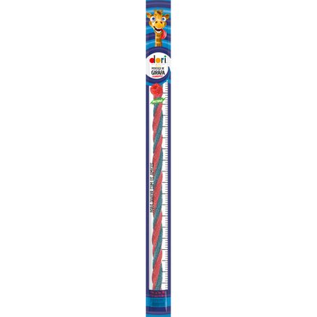 Bala Dori Pescoço De Girafa Ácida Frambroesa Pacote 30g 
 