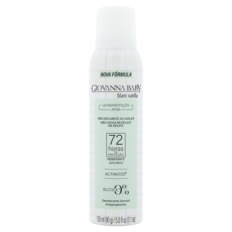 Desodorante Aerossol Giovanna Baby 150ml - Vanilla