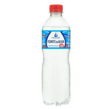 Água Mineral Natural Fonte Da Ilha com Gás Pet 500ml