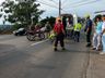 Colisão entre moto e van deixa homem ferido na Willy Barth, em SMOeste