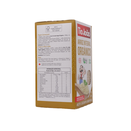 ARROZ TIO JOÃO INTEGRAL ORGÂNICO 1KG 360-49