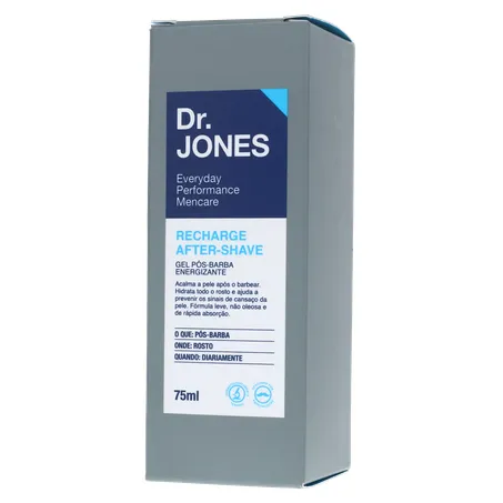 Gel Pós-Barba Dr. Jones Energizante Caixa 75ml 360-2
