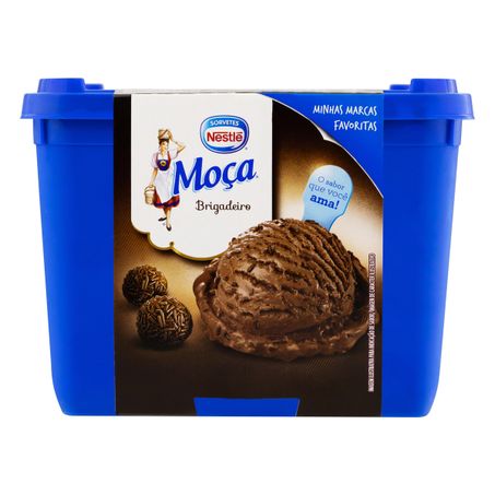 SORVETE BRIGADEIRO MOÇA NESTLÉ