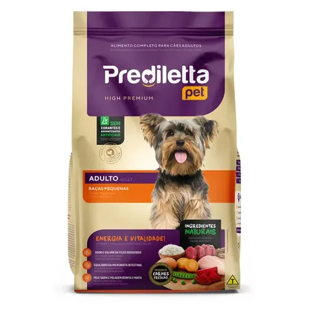 Racao Prediletta 10.1kg Adulto Racas Pequenas