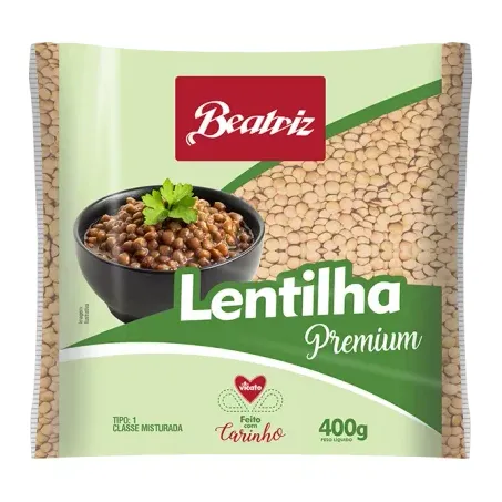Lentilha beatriz premium 400g