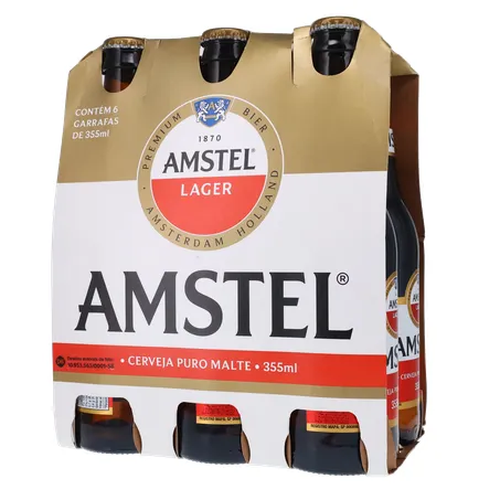 Cerv amstel ln 355ml 6un 360-20