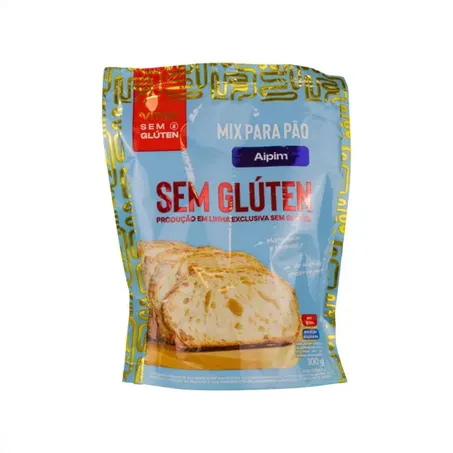 MIX PARA PÃO SEM GLÚTEN SABOR AIPIM 300G