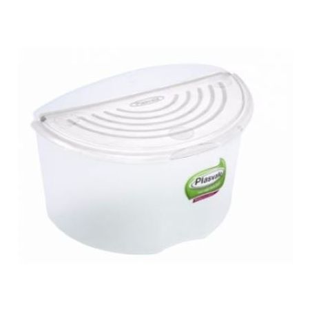 Saleiro plast plasvale c/tampa 646